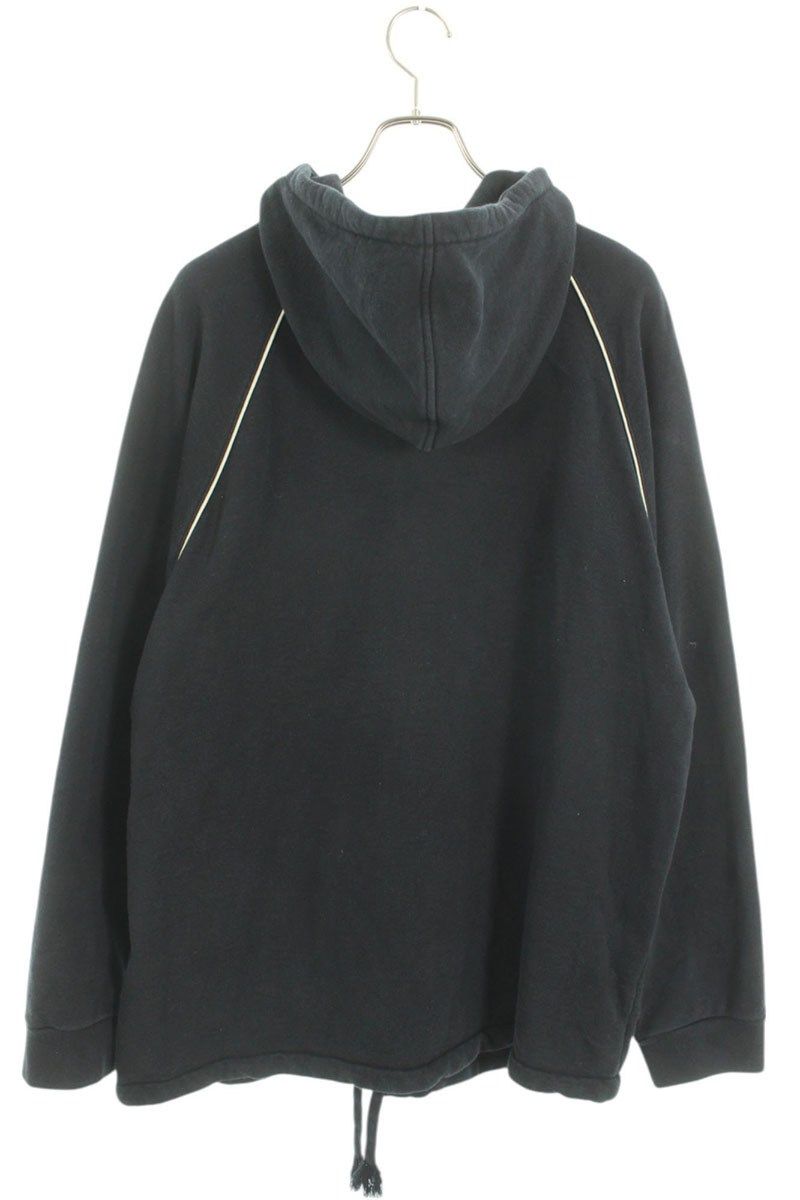 グッチ 645320 XJDAK ハーフジップロゴワッペンパーカー メンズ XXL  