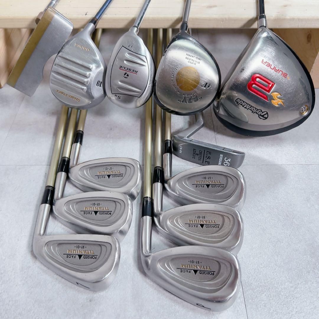 X455 TaylorMade 他 メンズ ゴルフ クラブ セット 13点 入門 X455 TaylorMade 他 メンズ ゴルフ クラブ セット 13点 入門