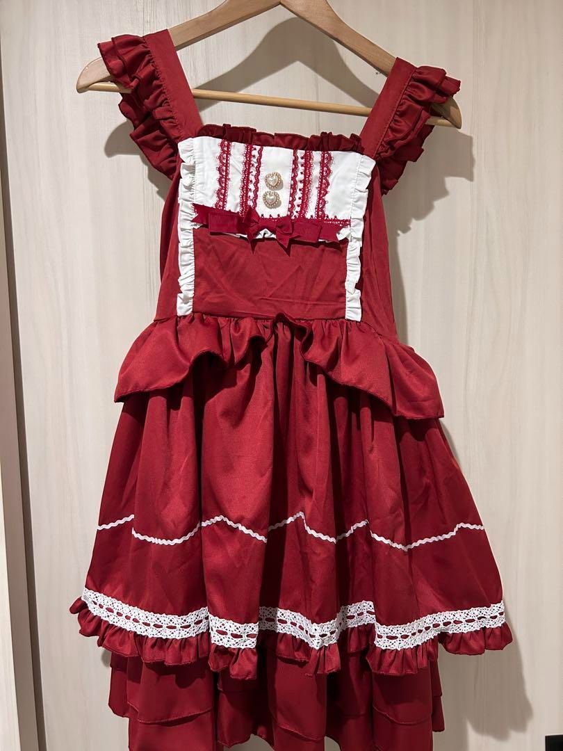 リボンが可愛いロリータジャンパースカート♪ 残り2点