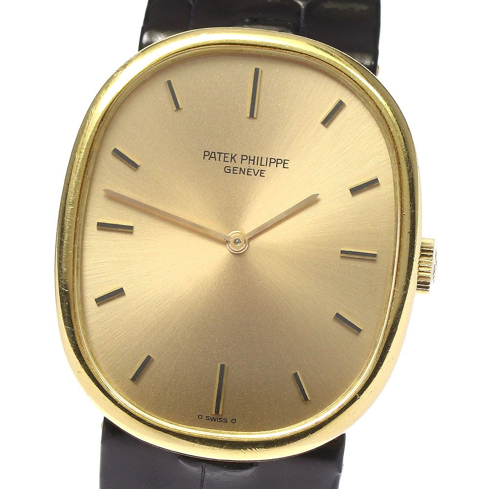パテックフィリップ PATEK PHILIPPE 3848 ゴールデンエリプス  K18YG cal.215 手巻き メンズ_803858
