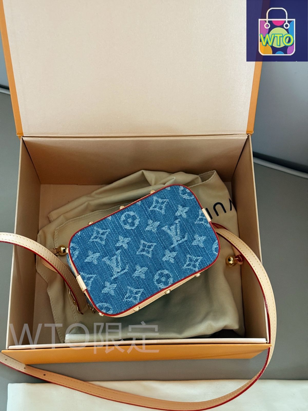 今日特価】Louis Vuitton ルイ・ヴィトン ナノ デニム バケット