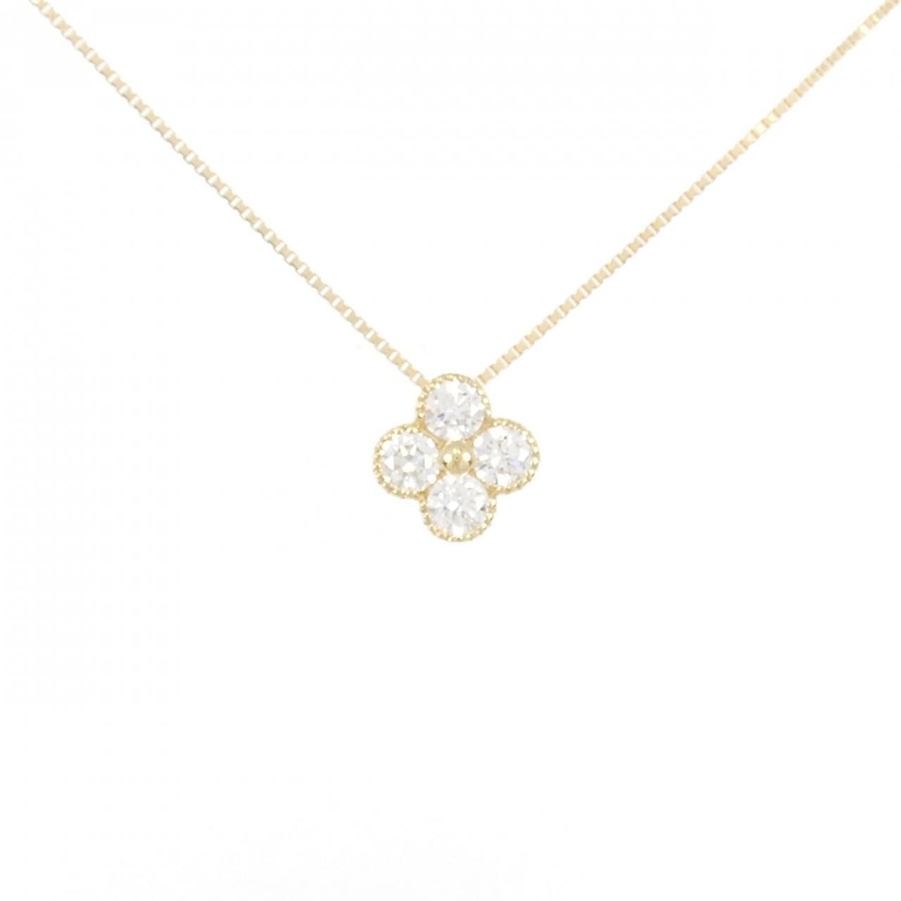 新品】K18YG ダイヤモンド ネックレス 0.502CT F VVS2-VS2 VG - メルカリ 