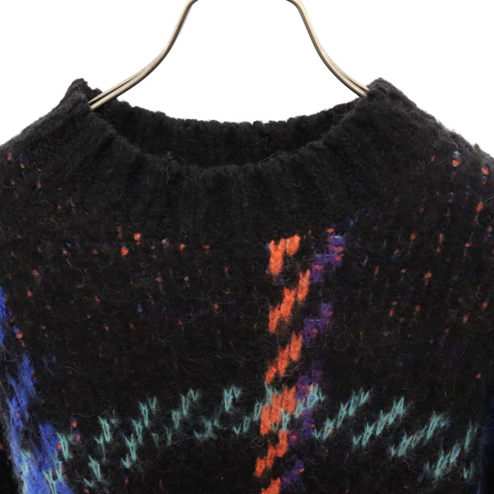 Sacai (サカイ) 23AW Jacquard Knit Pullover サイドボタンスリット 