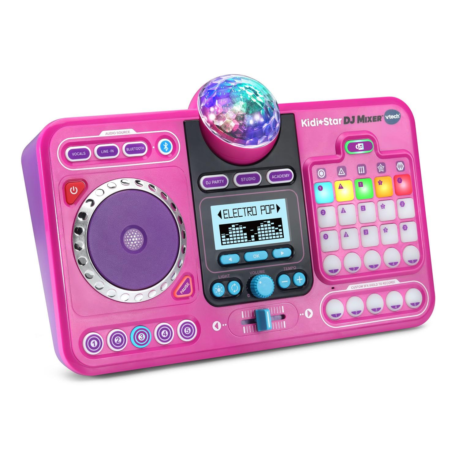 VTech Kidi Star DJミキサー ピンク ピンク