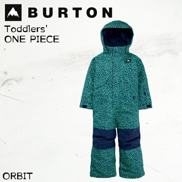【極美品】Burton バートン　スキー　スノボ　ウェア　花柄　つなぎ BURTON バートン スノースーツ 3T Burton 花柄 スノースーツ 3T Burton