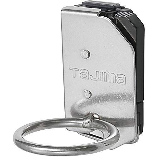固定_極太ステン_1穴 タジマ セフ着脱式システム 着脱式工具ホルダー 高耐久極太ステン ハンマー1穴 SFKHS-H1 着脱楽々 ベルトに後から装着 腰道具の組み換えが簡単 使う道具だけを選んで装着