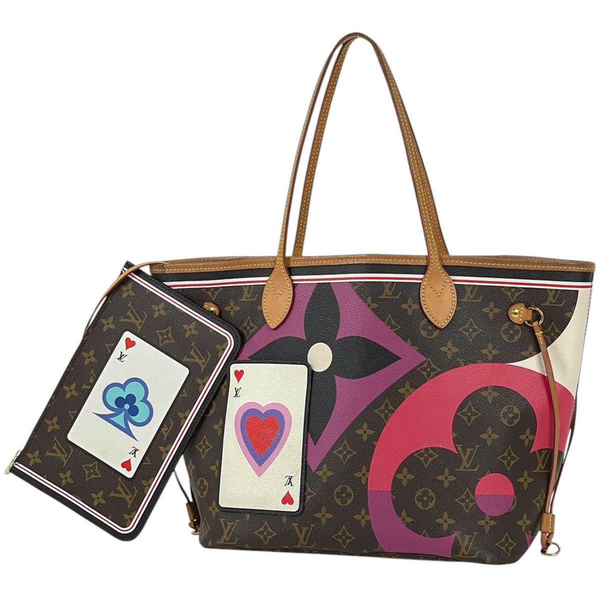 ルイ ヴィトン Louis Vuitton ネヴァーフル MM ハンドバッグ ショルダーバッグ ゲーム オン コレクション トートバッグ モノグラム ブラウン マルチ M57452 レディース