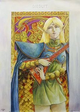 中古】ポスター（アニメ） B2ポスター ディードリット(楽器