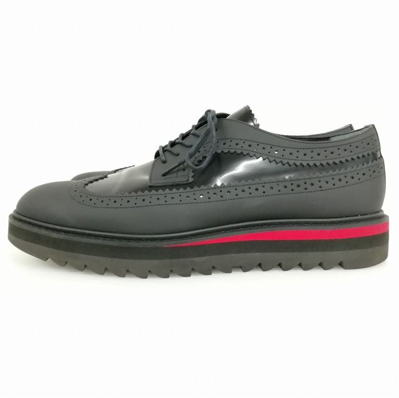 美品　THE ONITSUKA BROGUE 1181A391 ブローグ　黒 THE ONITSUKA】BROGUE / ブローグ（ドレスシューズ）｜THE