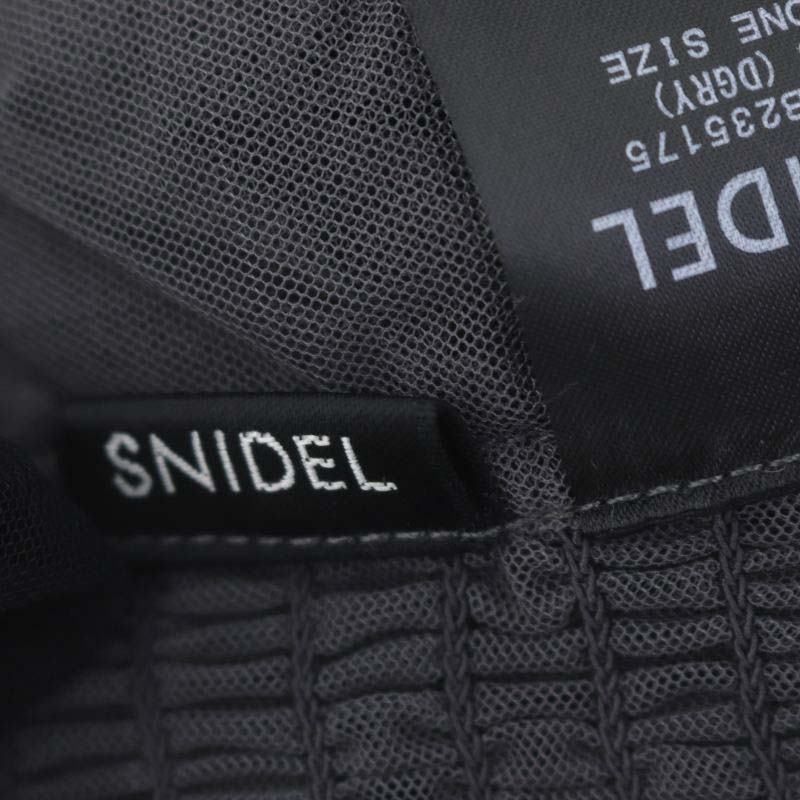 スナイデル snidel 23AW フリルチュール ビスチェ リボン F グレー 