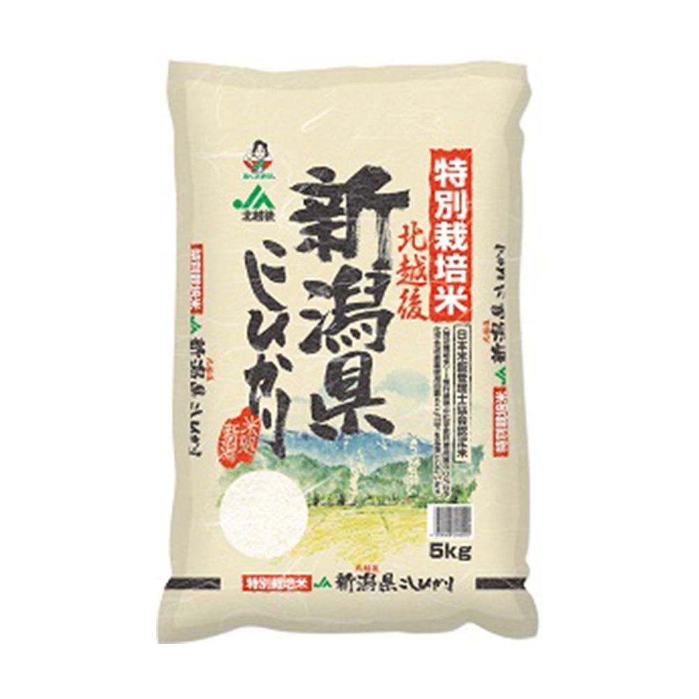 T-SELECT　メルカリ　特別栽培米コシヒカリ　JA北越後産　新潟　5kg