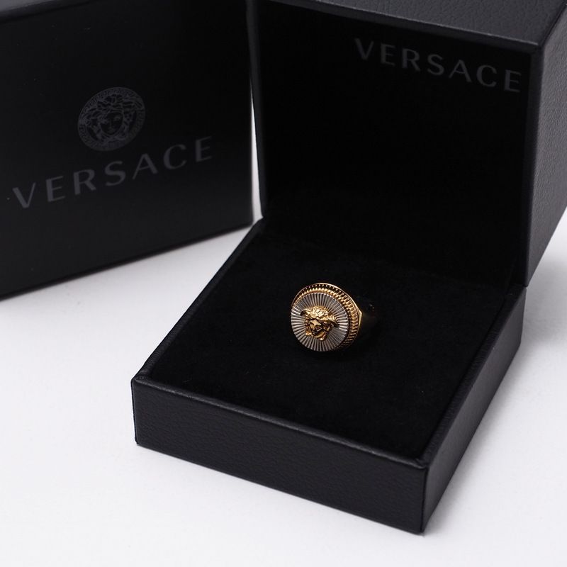 ヴェルサーチ　メデューサクリークリング　11号 VERSACE ヴェルサーチ リング・指輪 サイズ11 メデューサ