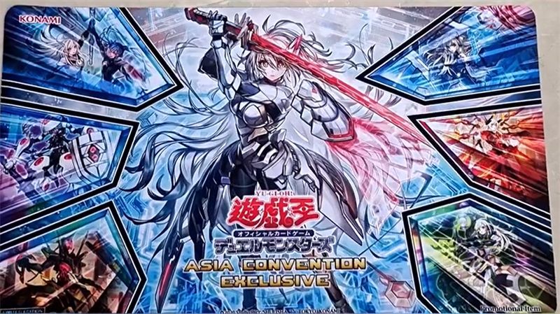 閃刀姫 レイ 戦闘姫 閃光姫 プレイマット 遊戯王 せんとうき