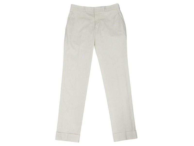 GUCCI グッチ 2015年製 スラックス パンツ 363962Z7773 ホワイト アイボリー サイズ46 4b004933
