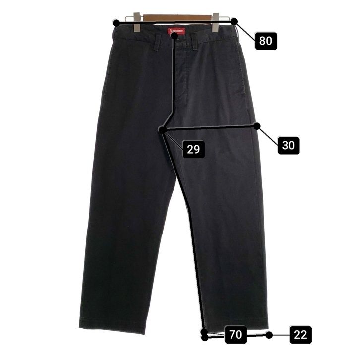 SUPREME シュプリーム 23AW Chino Pant チノパンツ ピンナップ