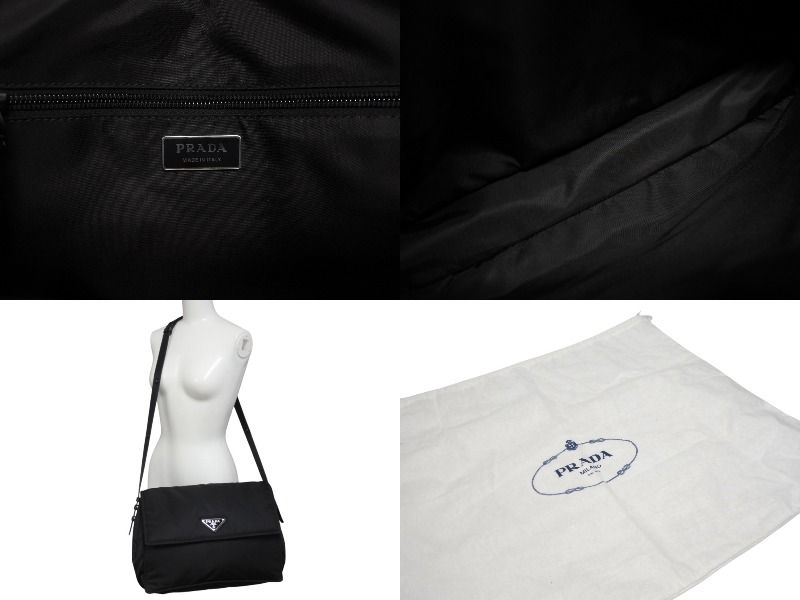 PRADA プラダ ナイロン ラージ パデッド ショルダーバッグ ブラック Re-Nylon ラージ パデッド ショルダーバッグ | PRADA