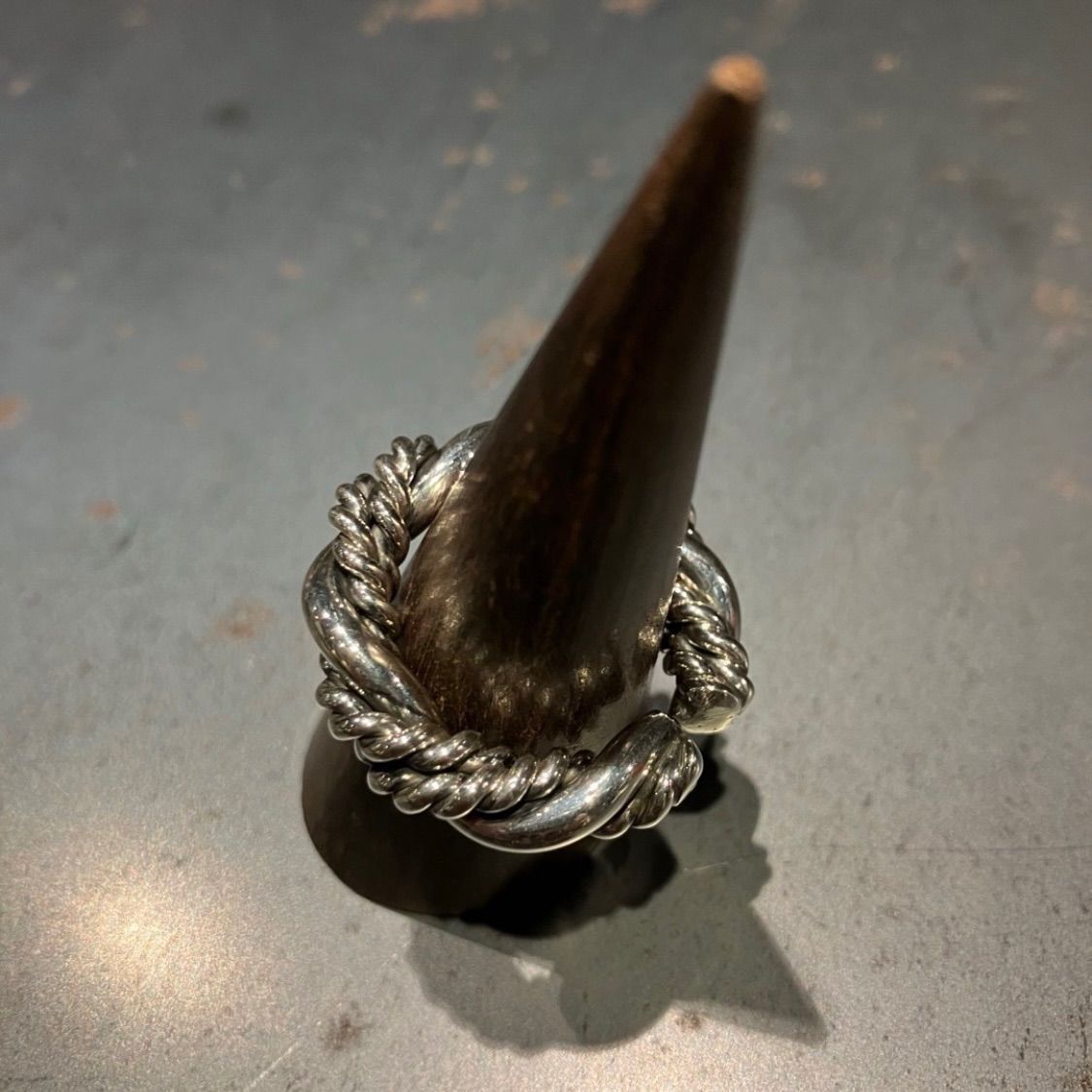 SILVER925 TWIST DESIGN BIG RING/シルバー/リング SILVER925 TWIST DESIGN BIG RING/シルバー/リング