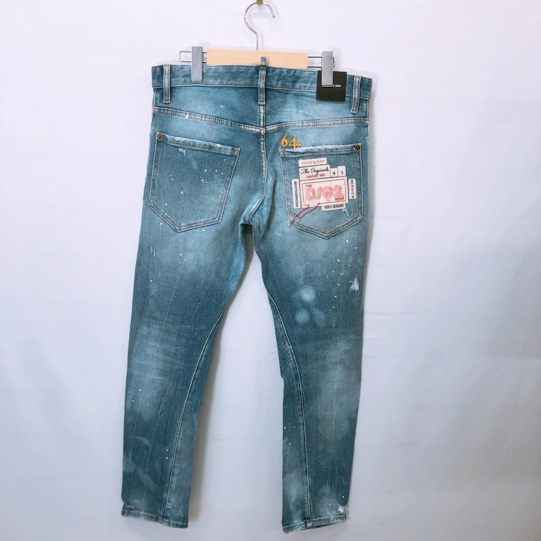 04830】新品 未使用 DSQUARED2 ディースクエアード デニムパンツ 44