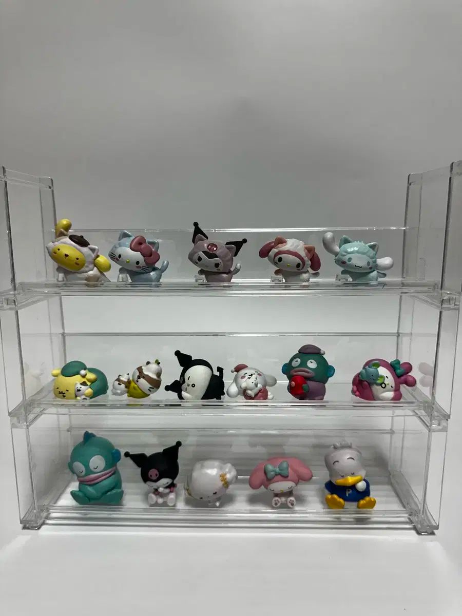 moducase DF120 3台 棚板・ライト・脚付き フィギュアケース moducase