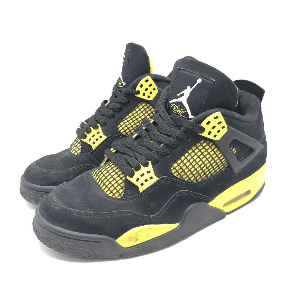 Nike Air Jordan 4 Retro Thunder 2025 28cm DH6927-017 ナイキ エア ジョーダン 4 レトロ サンダー 17