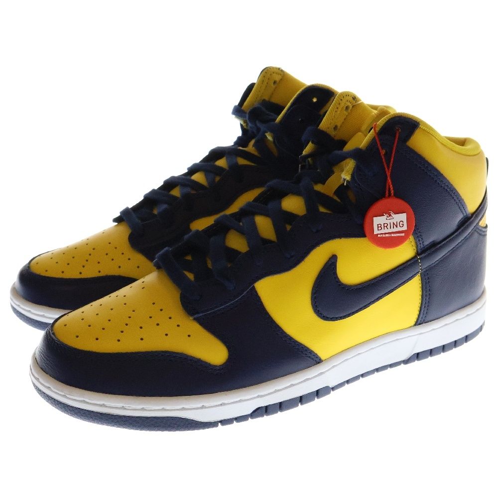 NIKE DUNK HI ミシガン 28.5cm(NIKE Dunk High SP “Michigan NIKE DUNK HI ミシガン 28.5cm(NIKE Dunk High SP “Michigan
