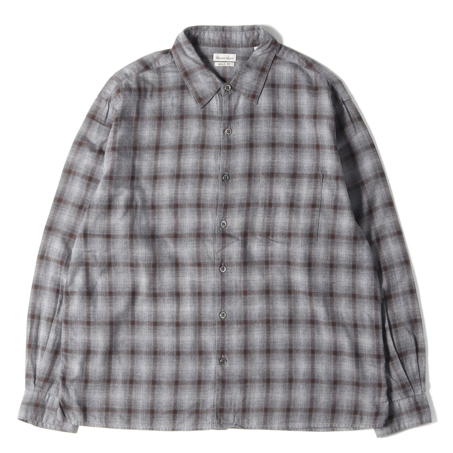 STEVEN ALAN スティーブンアラン シャツ サイズ:S オンブレ STEVEN ALAN スティーブンアラン シャツ サイズ:S オンブレ