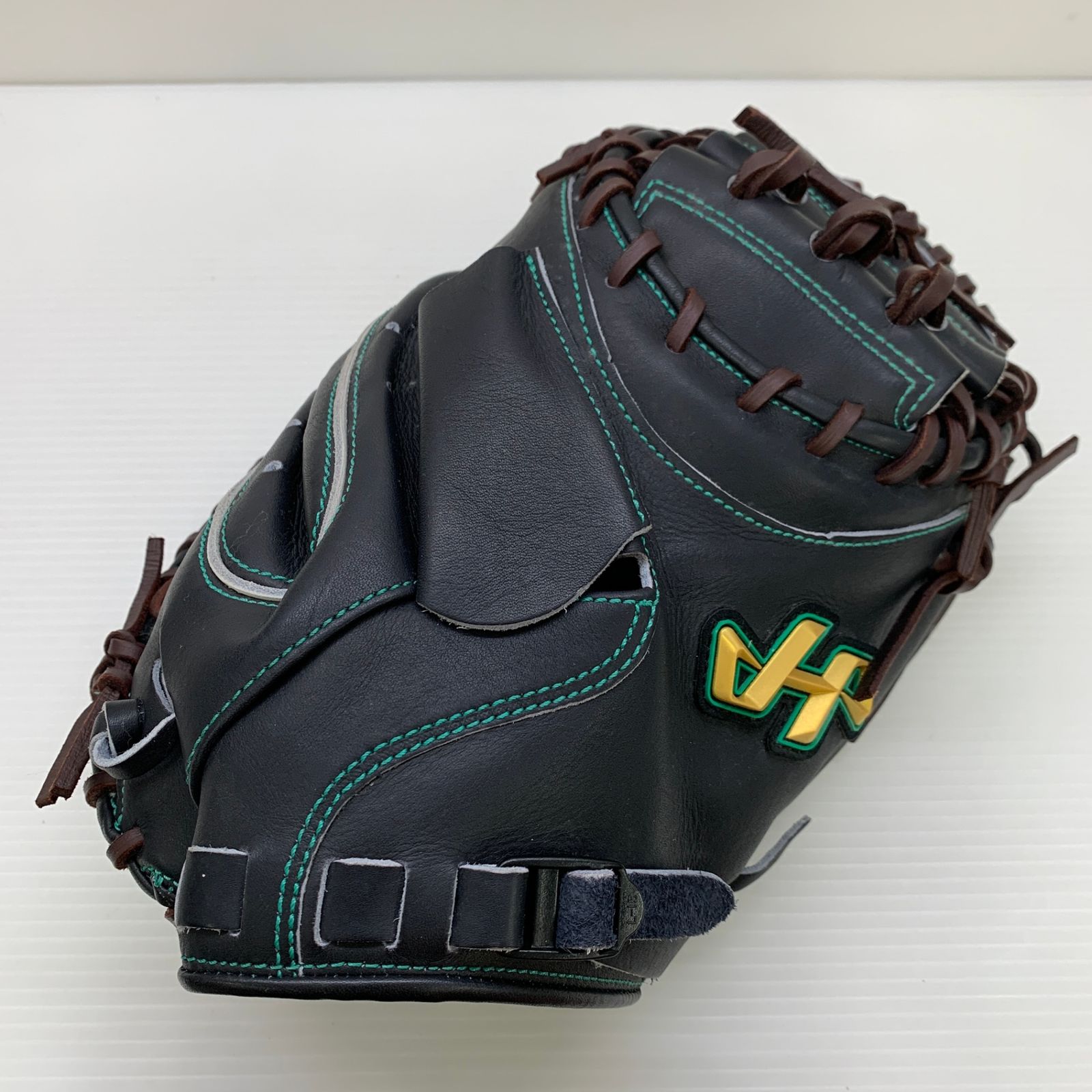 ハタケヤマ HATAKEYAMA 硬式 大人 一般 キャッチャーミット 捕手 グローブ グラブ 右投げ V-M23jb タグ付き 野球 6247