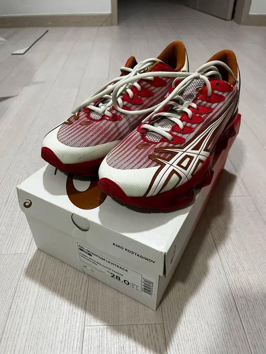 アシックス キコ ゲル クォンタム アップルレッド