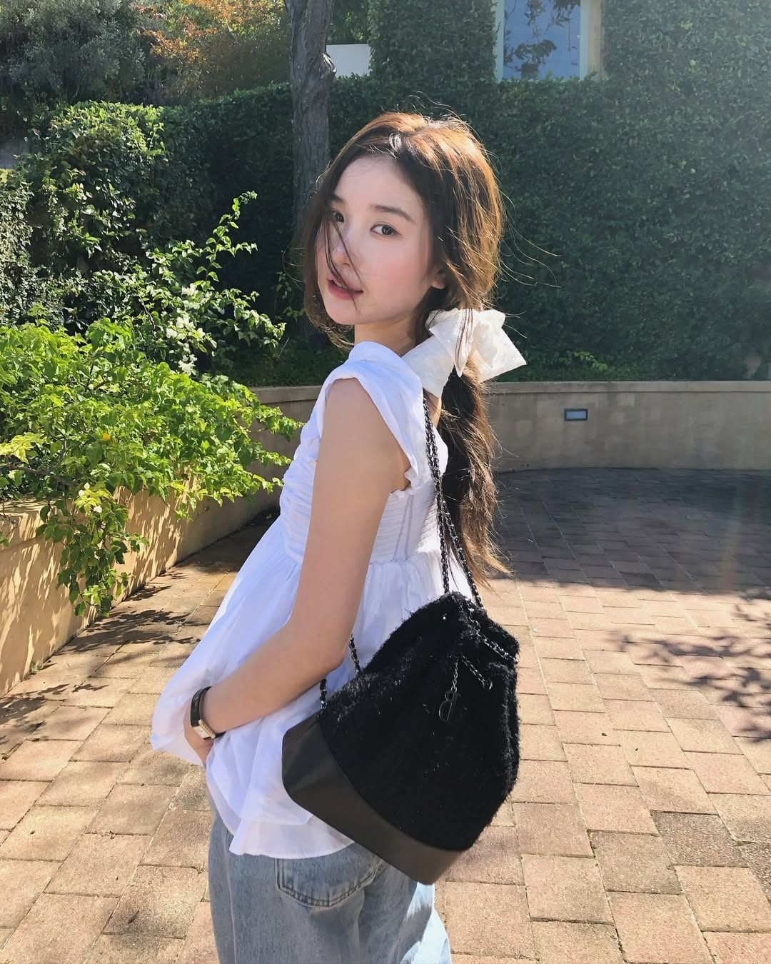 ✨🔥💼新品 韓国 The Barnnet スタイリッシュなツイードチェーン