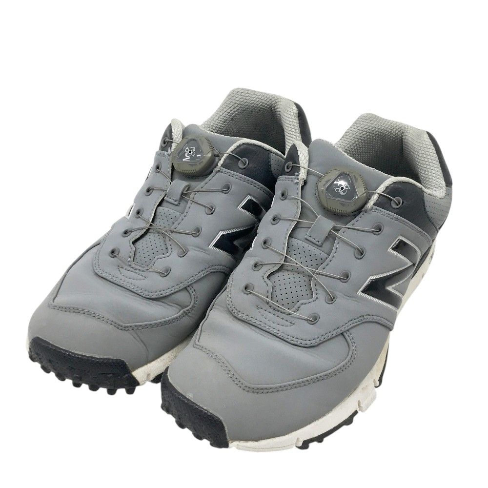 NEW BALANCE GOLF ニューバランス MGB574GN ゴルフシューズ  グレー系 26 [240101429681] ゴルフウェア メンズ ストスト NEW BALANCE GOLF ニューバランス NBG574GGR ゴルフシューズ