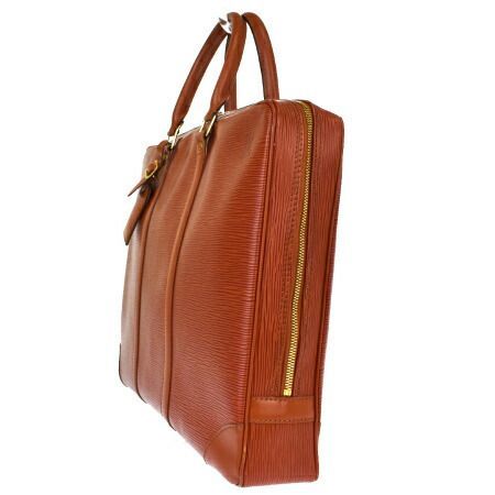 LOUIS VUITTON エピ ポルトドキュマン ヴォワヤージュ ブラウン 中古