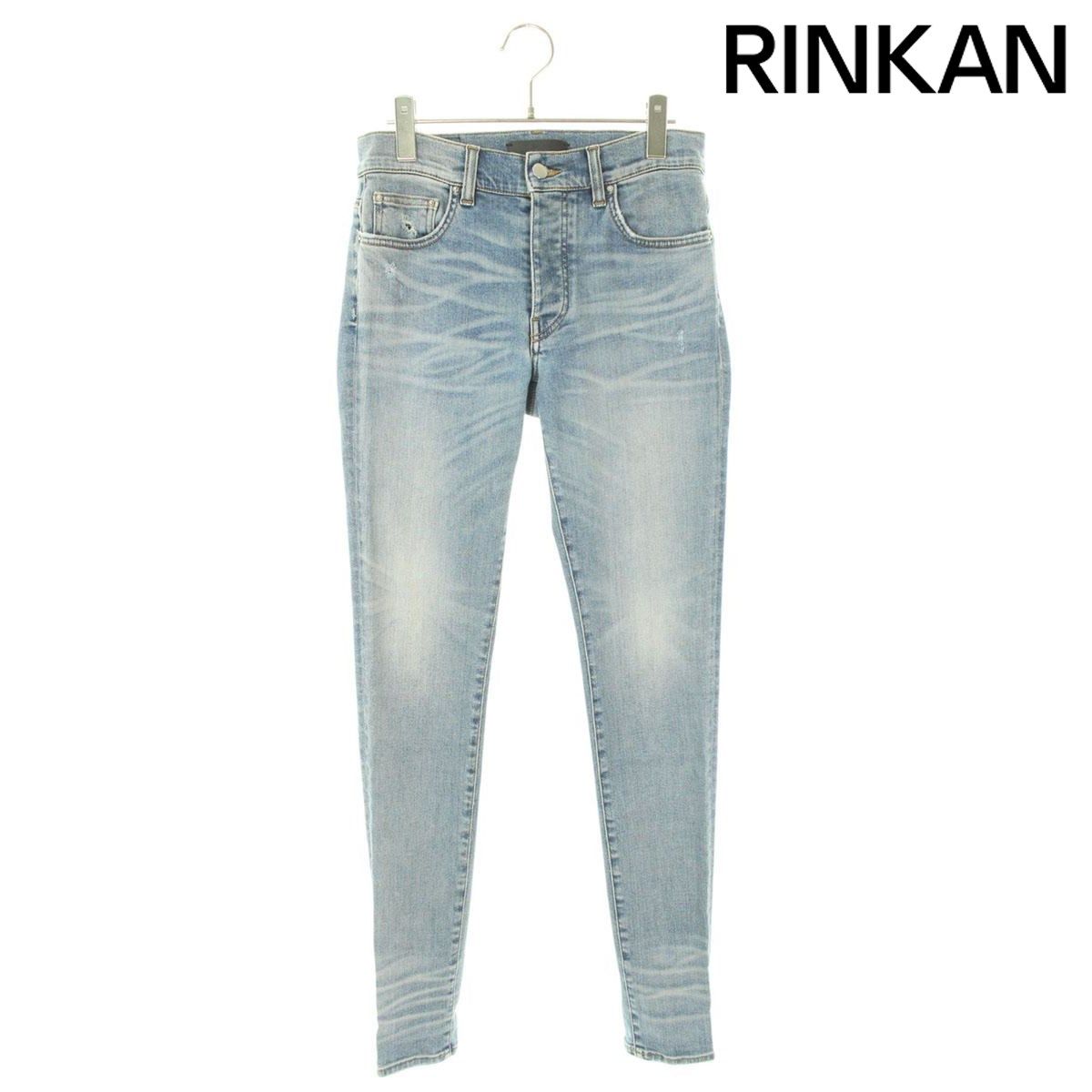 AMIRI ダメージ加工スキニージーンズ ライトブルー29