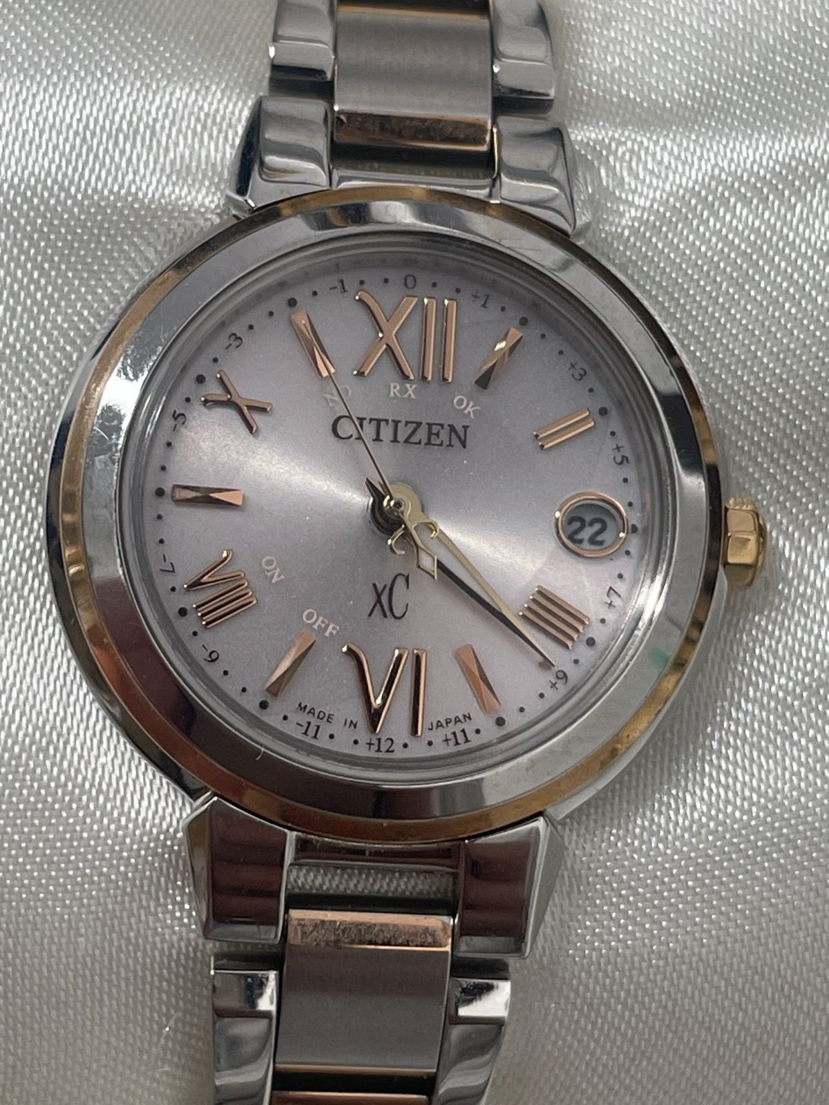 ★美品★CITIZEN シチズン XC クロスシー H060-T025056 D【中古】CITIZEN XC シチズン クロスシー H060-T025056