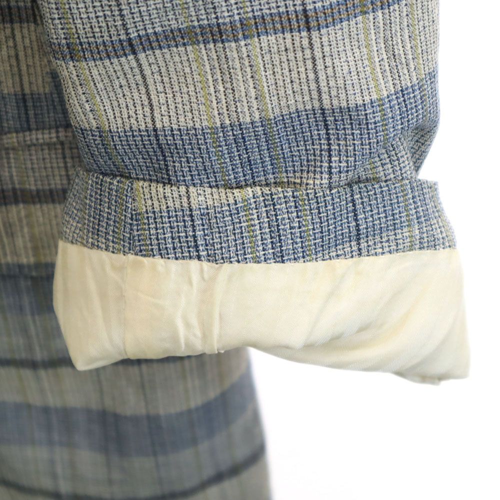 美品　ヴィンテージ　BALENCIAGA チェック柄 テーラードジャケット BALENCIAGA - バレンシアガ 80s 90s 日本製 オールド チェック柄