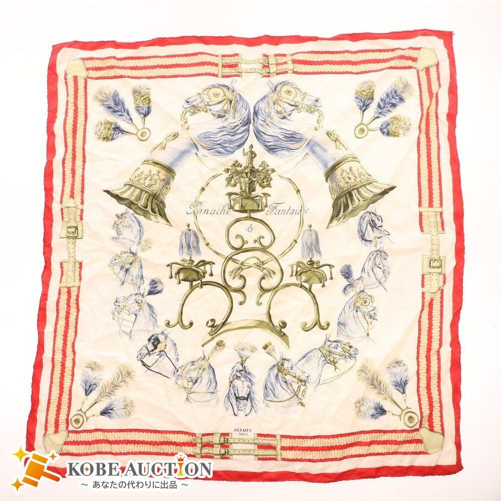 つ*き様 【希少】 HERMES エルメス スカーフ カレ90 大判 シルク 1 HERMES 未使用 超美品 エルメス スカーフ 90 カレ 希少 レア