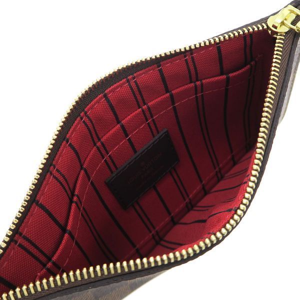 ルイヴィトン ダミエ ネヴァーフル用ポーチ 【Aランク】【中古  