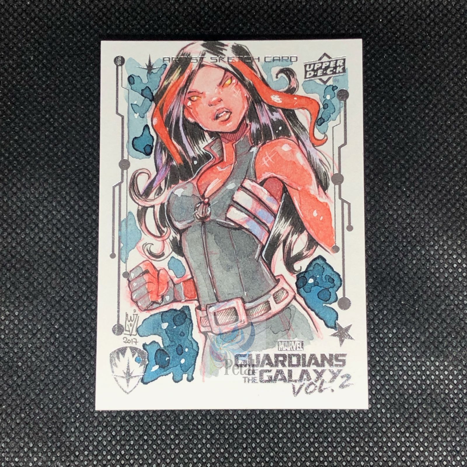 2017 Upper Deck Marvel Guardians of the Galaxy Vol. 2 スケッチカード