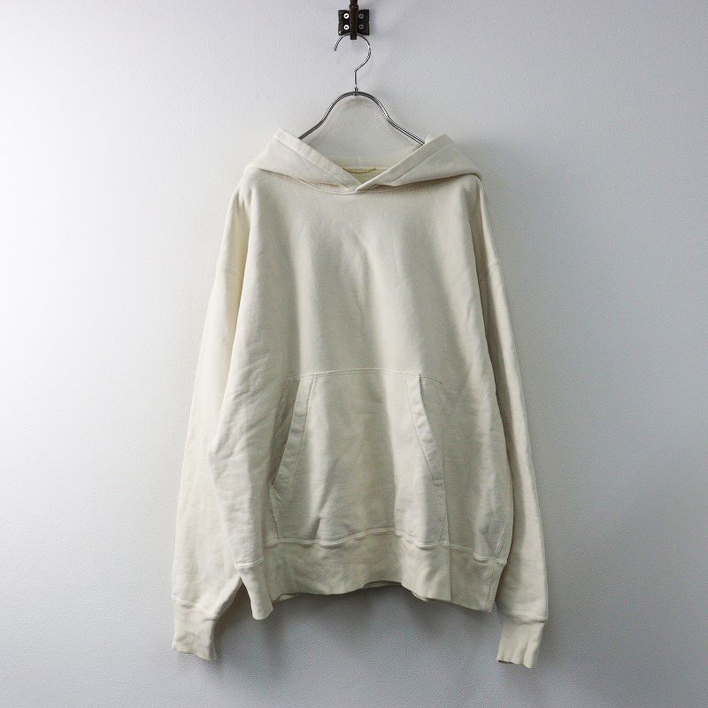 定価3.1万 2021SS ドゥーズィエムクラス Deuxieme Classe Treasure hoody|アイボリー スウェット フーディー パーカー 2400014370911