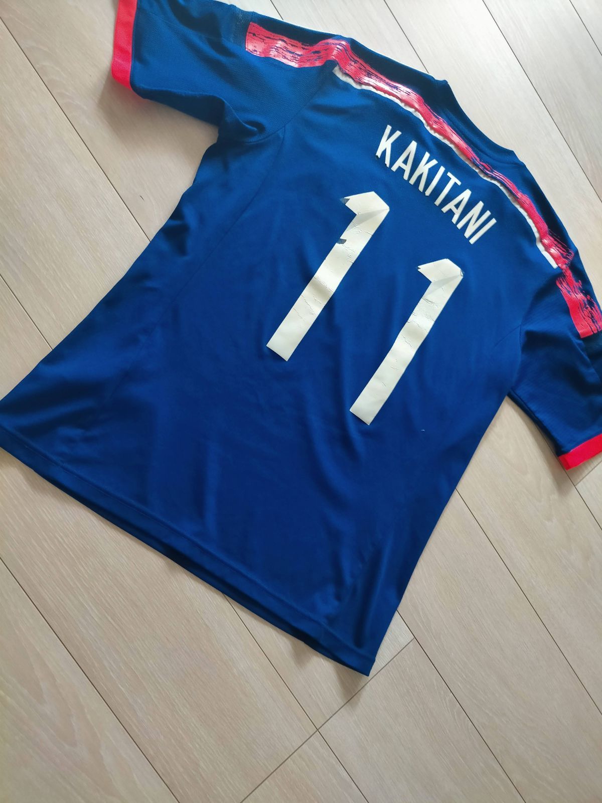 adidas 日本代表 サッカーシャツ KAKITANI 11 希少サイズ adidas 日本