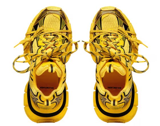 BALENCIAGA バレンシアガ イエロー Balenciaga Triple S Neon Yellow Men's - 506344-W05G-07320 - US