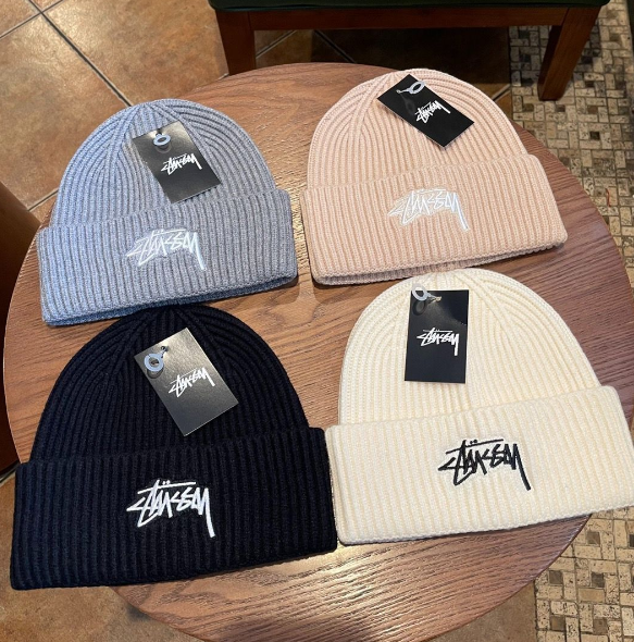 Stussy ステューシー ニット帽 ビーニー 男女兼用 ファッション メンズ レディース 4色