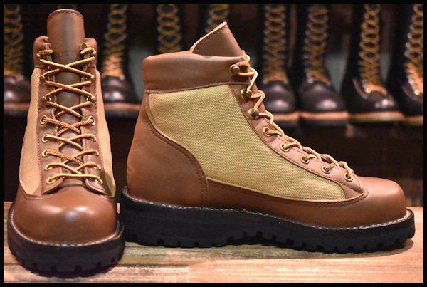 6W 美品 黒タグ】Danner ダナーライト 30420X 茶 ブラウン ゴアテック