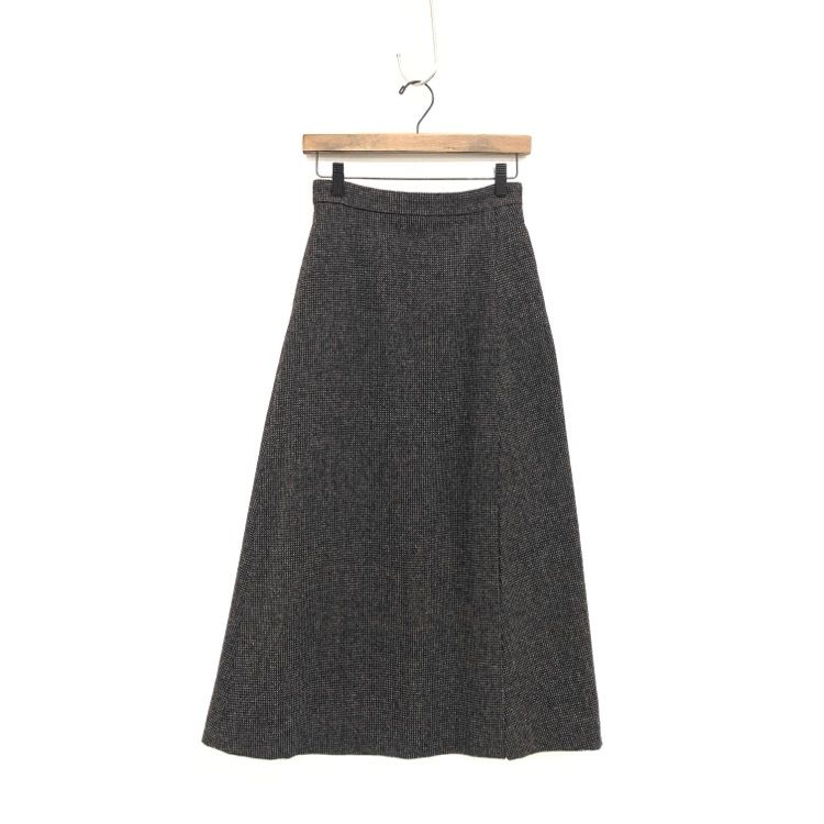 22AW AURALEE オーラリー WOOL HAIRLINE LIGHT TWEED SKIRT ヘアラインツイードスカート チャコール 0  A22AS04DT - メルカリ