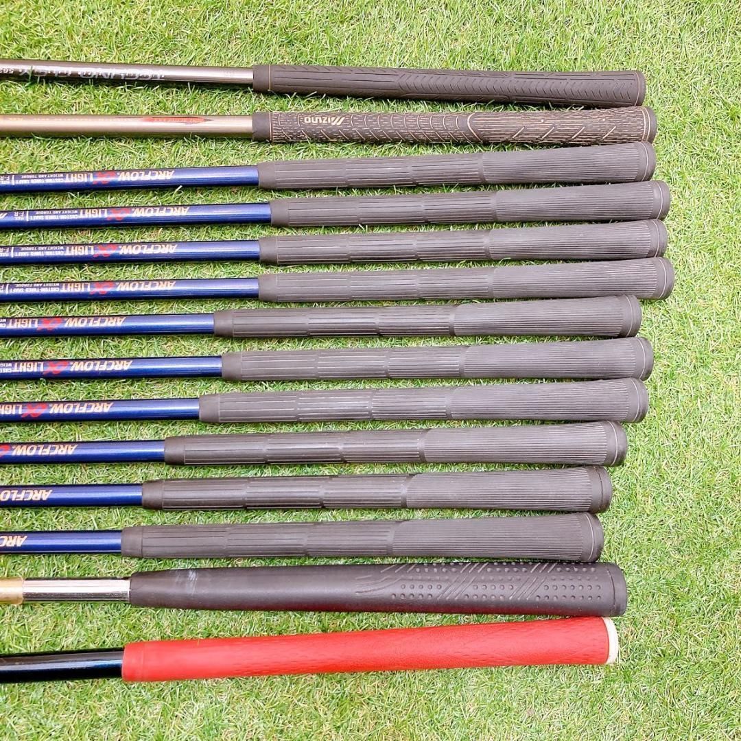 H11.ミズノ 初心者オススメ ゴルフクラブ メンズセット 右利き