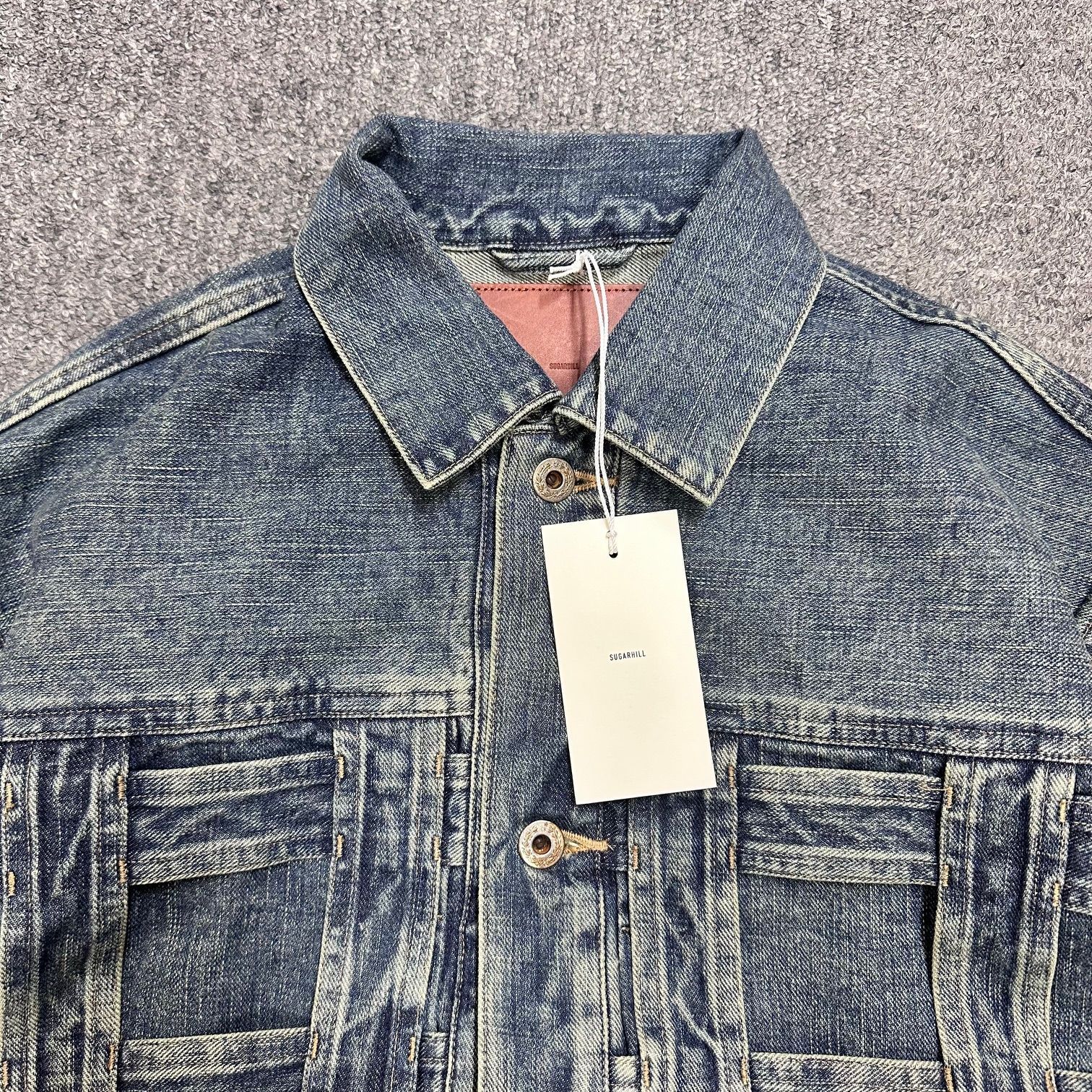 参考上代82500円 未使用品 SUGARHILL 24AW CAGED DENIM JACKET