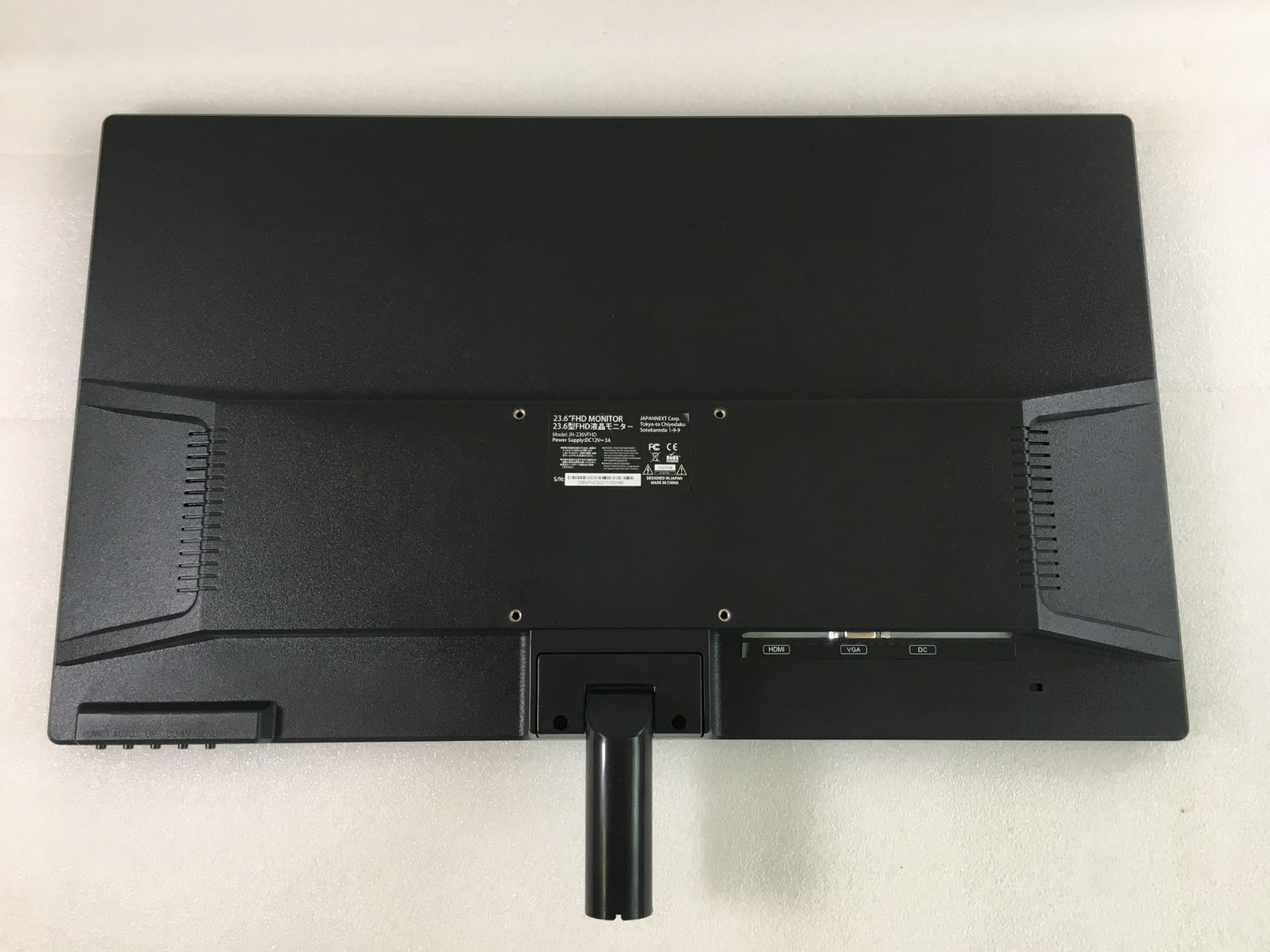 JAPANNEXT 23.6型 フルHD(1920x1080) 液晶モニター JN-236VFHD HDMI