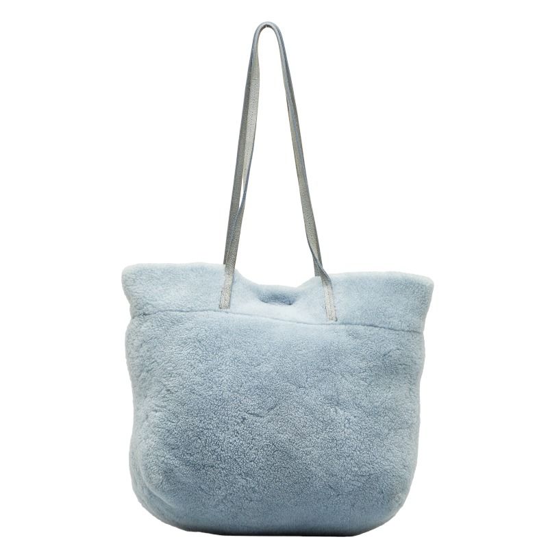 miumiu ファーバッグ ブルー miumiu ファーバッグ ブルー MIU MIU（バッグ ・ ブルー・ネイビー