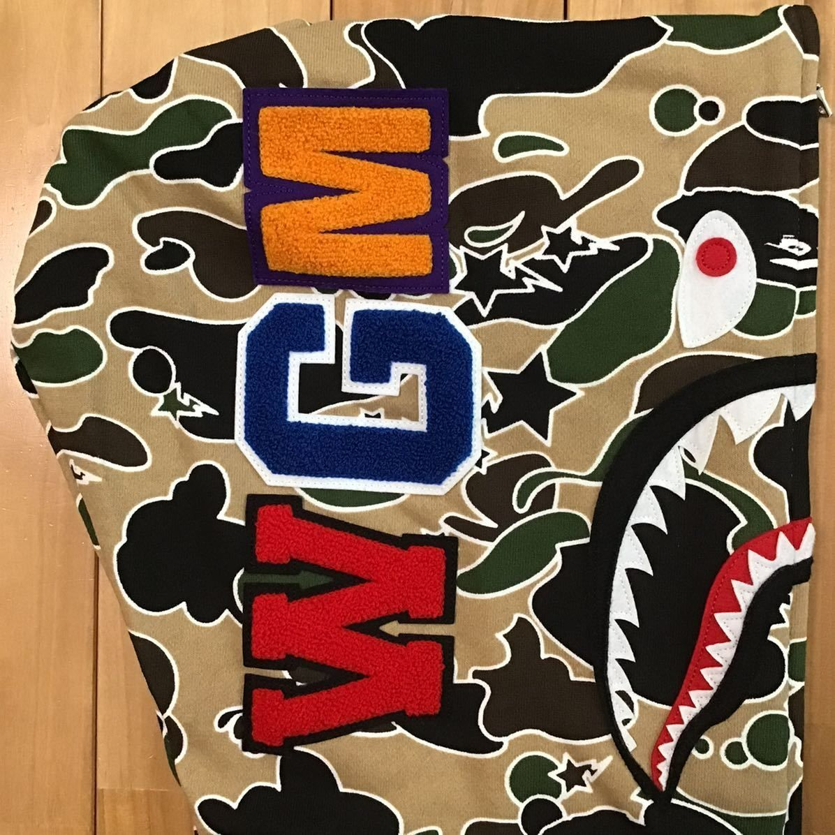 ☆新品☆ Sta camo シャーク パーカー Sサイズ shark full zip hoodie