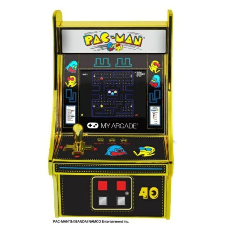 新品 未開封 レトロアーケード 40th パックマン 40周年 Amazon | My Arcade DGUNL-3290 パックマン 40周年記念マイクロ