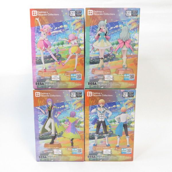 SEGA - 中古 未開封品 D×DC プロジェクトセカイ カラフルステージ！ feat.初音ミク ワンダーランズ ショウタイム 4体セット SEGA/セガ フィギュア pr00282 中古 未開封品 D×DC プロジェクトセカイ カラフルステージ